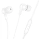 Проводные наушники HOCO M124 Wide universal earphones with microphone, 3.5mm, 1.2m, white - изображение 2
