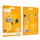Проводные наушники HOCO M125 Smart metal universal earphones with microphone, 3.5mm, 1.2m, metal-grey - изображение 3