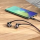 Проводные вакуумные наушники HOCO M85 Platinum sound universal earphone with mic, 3.5mm, 1.2m, red - изображение 5