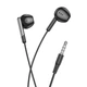 Проводные наушники HOCO M123 Glory universal earphones with microphone, 3.5mm, 1.2m, black - изображение 2