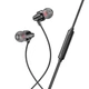 Проводные вакуумные наушники HOCO M90 Type-C Delight wired digital earphone with microphone, 1.2m, black - изображение 4