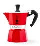 Гейзерная кофеварка BialeStorei Moka Express 60 мл. 1 чашка Красная Store - изображение 1