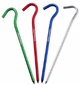 Колышки алюминиевые с крючком Naturehike NH15A008-I 16 см 8 шт (6927595717806) - изображение 1