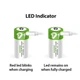 Батарейка аккумуляторная тип D(LR20,L20) c разъемом USB Type-C от Smartoools на 1.5V/12000mWh - изображение 5