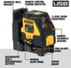 Рівень лазерний лінійний DeWALT DCLE14201RB - зображення 10