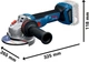 Аккумуляторная бесщеточная угловая шлифмашина Bosch GWS 18V-11 S solo (06019N4000) - изображение 9