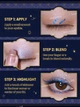 Подарочный набор HARRY POTTER HOUSE OF HOGWARTS 4 GLITTER LINER,3g - изображение 3