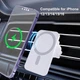Автодержатель для телефона с беспроводной зарядкой MagSafe 15W White - изображение 3