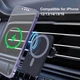 Автодержатель для телефона с беспроводной зарядкой MagSafe 15W Black - изображение 6