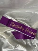 Стрічка на плече на День народження Birthday Princess Honey Fashion Accessories One Size фіолетовий (12-313) - изображение 6