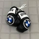 Брелок боксерские перчатки на зеркало заднего вида BMW - изображение 1