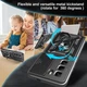 Чехол Hide Shield для Infinix Hot 50 Pro / X6881 бампер противоударный с подставкой кольцом Black - изображение 3