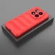 Чехол Wave Shield для Xiaomi Redmi Note 14 Pro 4G бампер противоударный Red - изображение 2