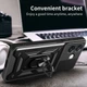 Чехол Hide Shield для OPPO A3X / CPH2641 бампер противоударный с подставкой кольцом Black - изображение 2