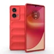 Чехол Wave Shield для Motorola Edge 50 Fusion бампер противоударный Red - изображение 1