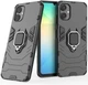 Чохол Iron Ring для Samsung Galaxy A06 / A065 протиударний бампер з підставкою кільцем Black - зображення 1