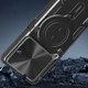 Чехол Magnetic Shield для Tecno Pova 6 Neo / LI6 бампер противоударный с подставкой кольцом Black - изображение 4