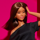 Кукла Барби Базовая Золотисто-каштановые волосы в черном мини-платье Barbie Signature Basics Model 01 Golden Brunette (JBH72) - изображение 13