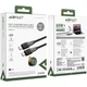 Кабель USB 2.0 Acefast C10-03 Type-C to Type-C 1.2 м 3A silicone braid Black (6974316283119) - зображення 4