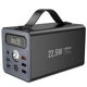 Повербанк Hoco J138 Distant 60000mAh 22.5W+PD20W+DC12V DC/3xUSBA/2xType-C фонарик черный - изображение 1