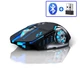 Беспроводная компьютерная мышь EMTRA мышка c Bluetooth / 2.4G и RGB-подсветкой, черная (102506243) - изображение 2