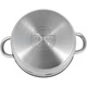 Каструля Ofenbach Casserole з нержавіючої сталі 3400мл зі скляною кришкою (98403) - изображение 4