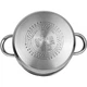 Каструля індукційна Ofenbach Casserole із нержавіючої сталі 3л зі скляною кришкою (98407) - изображение 6