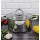 Каструля індукційна Ofenbach Casserole із нержавіючої сталі 4л зі скляною кришкою (98408) - изображение 8