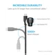 Кабель Anker PowerLine microUSB-USB 0.9 м V3 Black (A8132H12) - изображение 3