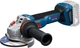 Аккумуляторная бесщеточная угловая шлифмашина Bosch GWS 18V-11 S+L-BOXX 136 (06019N4001) - изображение 5