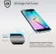 Защитное стекло для Apple iPhone SE (2020)/7/8/SE (2022), 3D PREMIUM, полноэкранное 3D стекло с рамкой, глянцевое, закалённое, противоударное, ультратонкое, олеофобное покрытие, 9H, стойкость к царапинам, простая установка, полное проклеивание - изображение 3