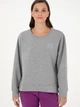 Свитшот оверсайз женский U.S. Polo Assn G082SZ082-000-2056971 L Серый (8683857857021) - изображение 1