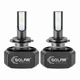 Світлодіодні лампи H7 для авто SOLAR Led автолампи 12-24V 5000Lm 6000K 40W Seoul CSP1860 (8207) - зображення 2