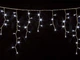 Гирлянда ICICLE 7 Вт белая, провод белый или черный 75 LED бахрома 2x0,7 м IP44 для улицы - изображение 9