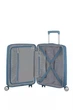 Ручна поклажа American Tourister 55 см Soundbox BLUE, 4 колеса спінер, телескопічна ручка - изображение 4