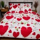 Комплект постільної білизни Moon&Star Євро 200х220 см Scarlet Romance Бязь Gold Люкс (MS-820009779) - зображення 2