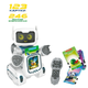 Робот-картридер на радіокеруванні WToys РобоДруг 89610, українською мовою, 123 картки, 246 зображень, казки, пісні, історії, сенсорна кнопка, у коробці - зображення 1
