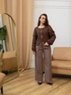 Вязаний кардиган Bergamo Larionoff 42-46 коричневий (Bergamo_brown) - зображення 1