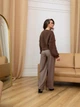 Вязаний кардиган Bergamo Larionoff 42-46 коричневий (Bergamo_brown) - зображення 6