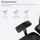 Ігрове крісло AndaSeat Anda Seat X-Air Mega Size XL Mesh Gray Twilight (AD-WY-01-GGSP) - изображение 14