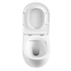 Унітаз підвісний Mixxus Premium Ellipse-0304-R 540x360x360mm, система змиву Rimless (MP6466) - зображення 3