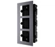 Врезная монтажная рамка на 3 модуля Hikvision DS-KD-ACF3/Plastic - изображение 1