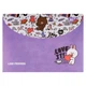 Папка конверт YES А4 на кнопке Line Friends (492193) - изображение 1