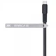 Кабель RIVACASE PS6002 BK12 USB 2.0 Type-C/USB-2.0,, 1.2 м, чорний - изображение 4