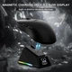 Беспроводная Игровая Мышь AJAZZ AJ159 APEX Black 2.4G/Bluetooth/USB type-c с зарядной догстанцией - изображение 4