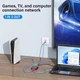 Адаптер Ethernet 1000 Мбит/с, LAN сплиттер RJ45 1 на 3, интернет-разветвитель Cat 6 для ПК и маршрутизатора (88237m) - изображение 3