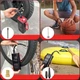 Автомобильный аккумуляторный компрессор Car Air Pump ATJ-6988 портативный 5 В Черный (127-14-16367) - изображение 4