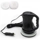 Машинка полировочная Shlif-10 от прикуривателя 40 Вт с двумя насадками Черная (127-14-16885) - изображение 3