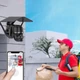 Уличная камера видеонаблюдения PTZ WiFi Q7 UBox с солнечной панелью 4 мп Черная (127-14-16409) - изображение 7
