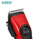 Акумуляторна машинка для стрижки тварин VGR V202 з 4 насадками 17,7х6,4х4,6 см Червона (127-14-15997) - зображення 9